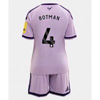 Dětský fotbalový dres Newcastle United Sven Botman #4 2026-27 Třetí Krátký Rukáv (+ trenýrky)